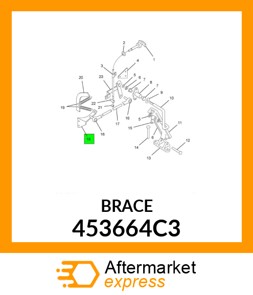 BRACE 453664C3