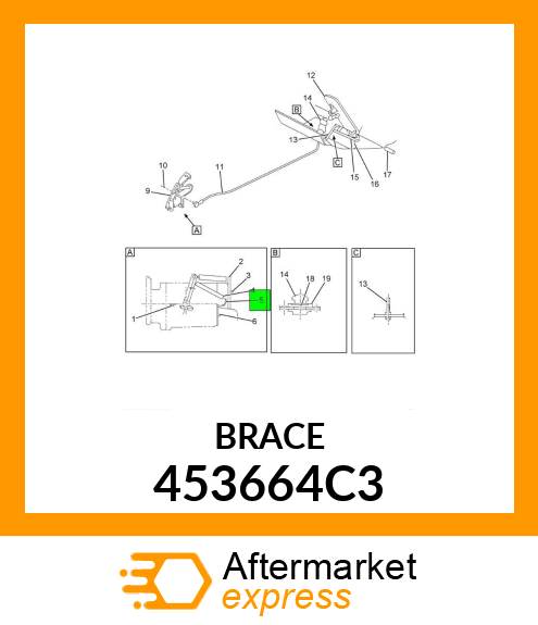 BRACE 453664C3