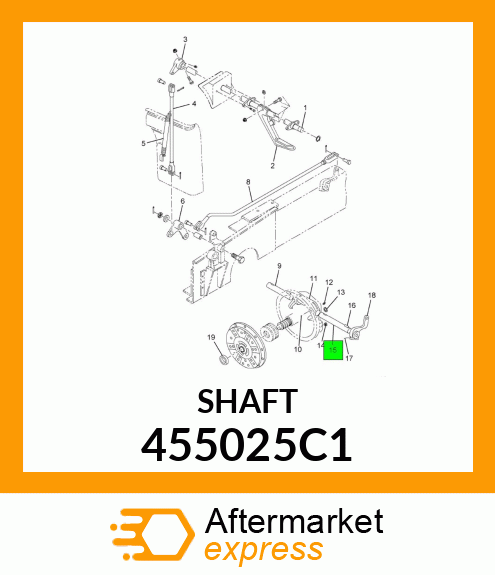 SHAFT 455025C1