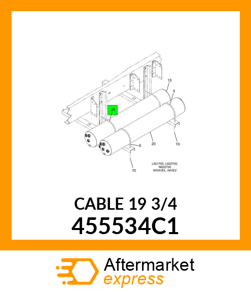 CABLE193/4 455534C1