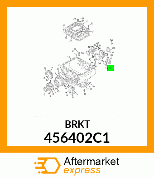 BRKT 456402C1