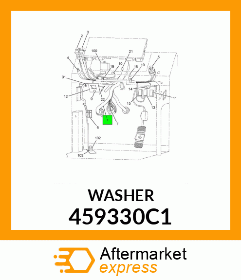 WASHER 459330C1