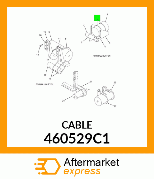 CABLE 460529C1