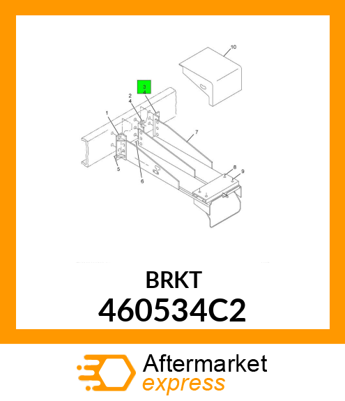 BRKT 460534C2