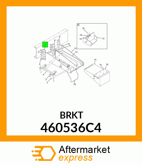 BRKT 460536C4