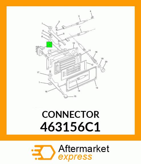 CONNECTOR 463156C1