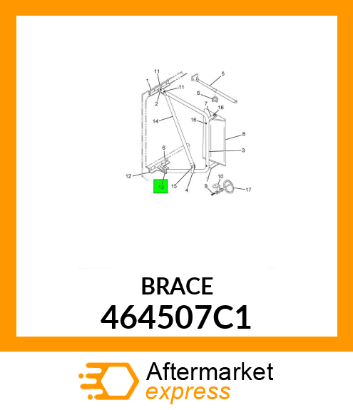 BRACE 464507C1