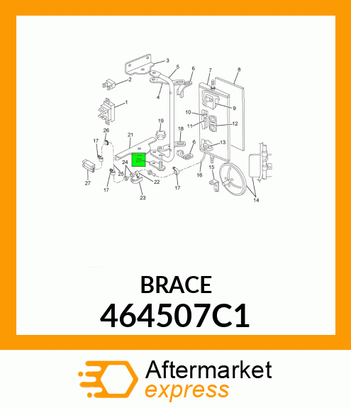 BRACE 464507C1