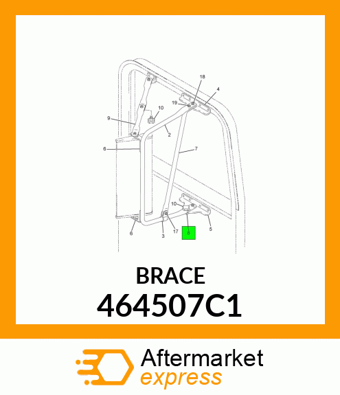 BRACE 464507C1