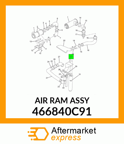 AIR_RAM_ASSY 466840C91