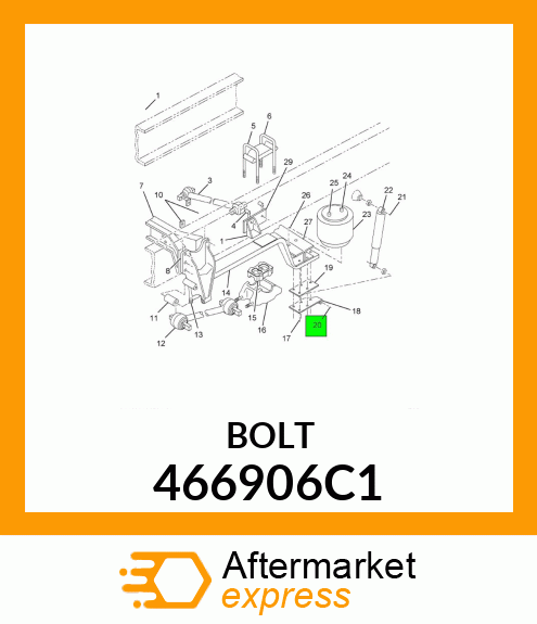 BOLT 466906C1