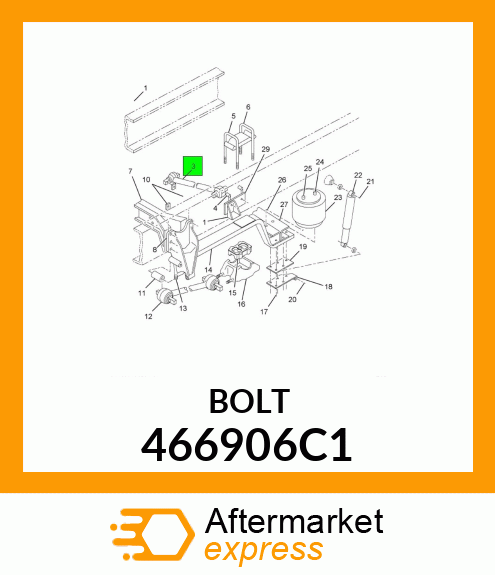 BOLT 466906C1