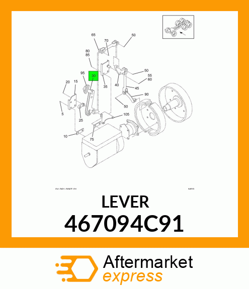 LEVER 467094C91