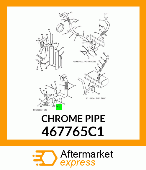 CHROMEPIPE 467765C1