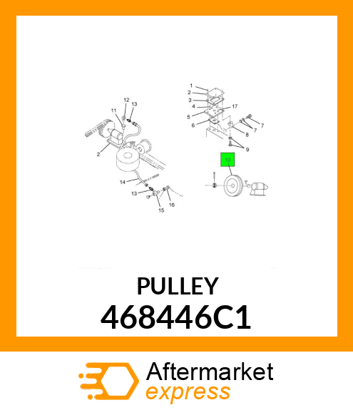 PULLEY 468446C1