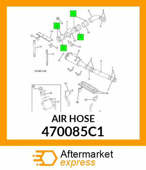 AIRHOSE 470085C1