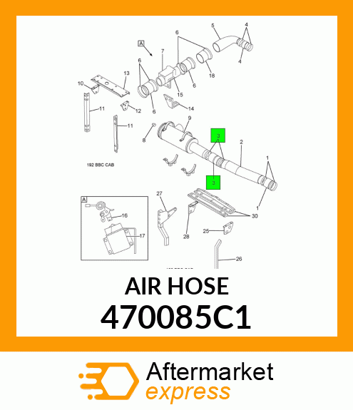 AIRHOSE 470085C1