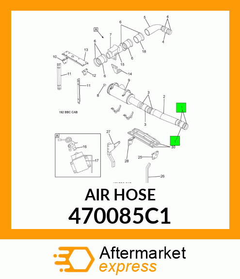 AIRHOSE 470085C1