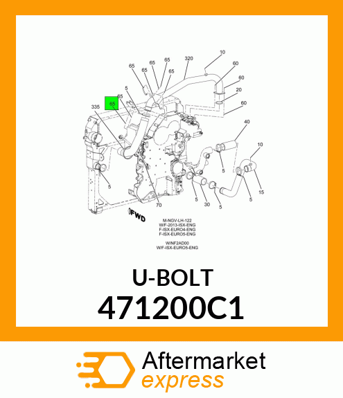 U-BOLT 471200C1