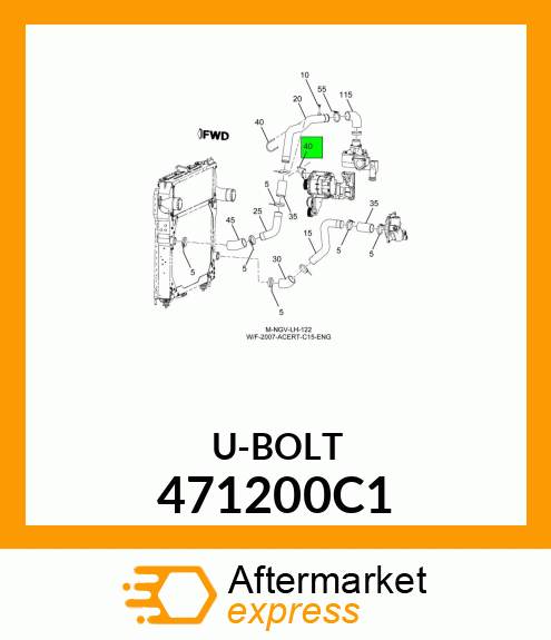 U-BOLT 471200C1