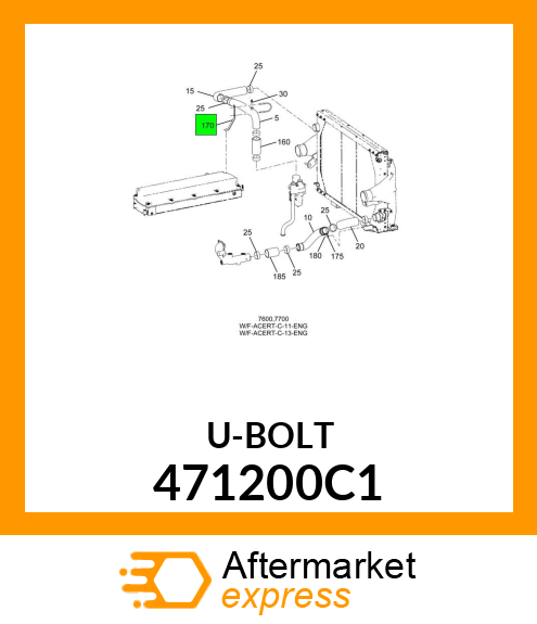 U-BOLT 471200C1