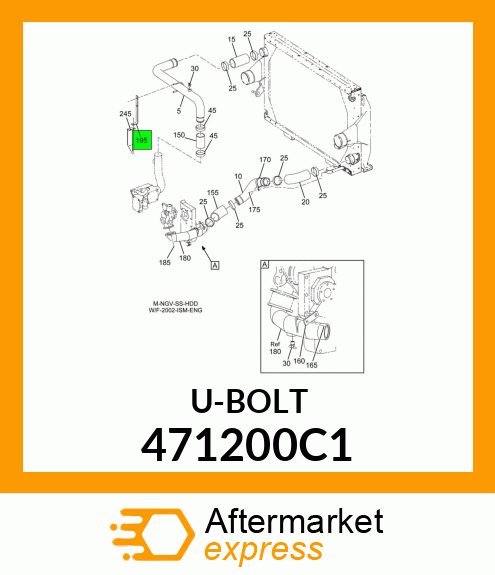 U-BOLT 471200C1