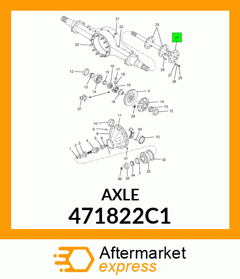 AXLE 471822C1