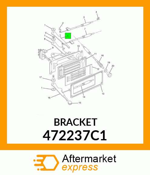 BRKT 472237C1