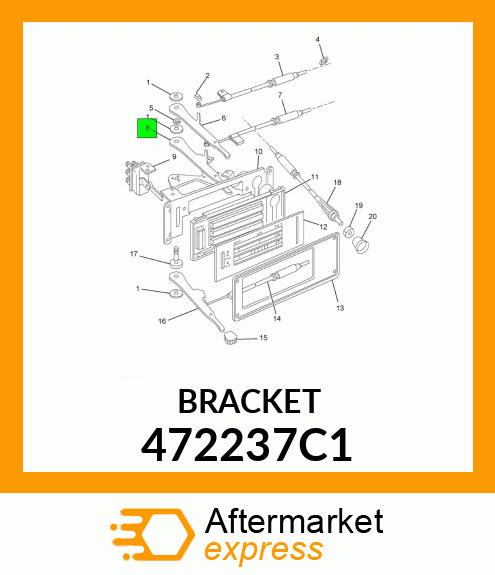 BRKT 472237C1