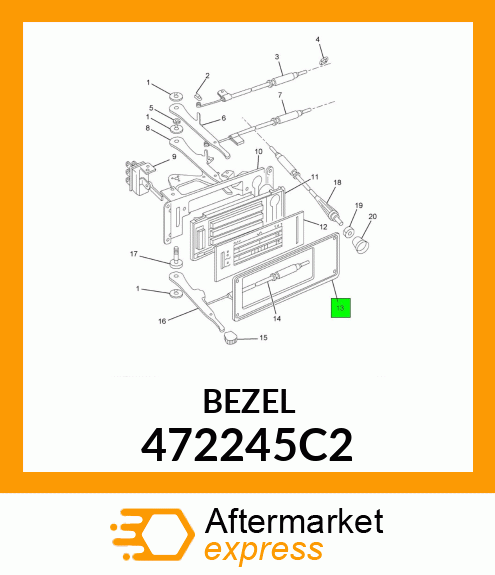 BEZEL 472245C2