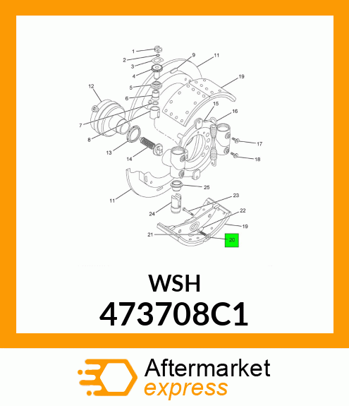 WASHER 473708C1