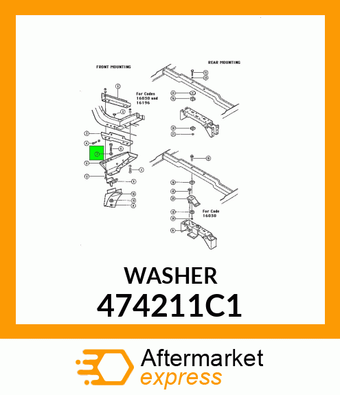 WASHER 474211C1