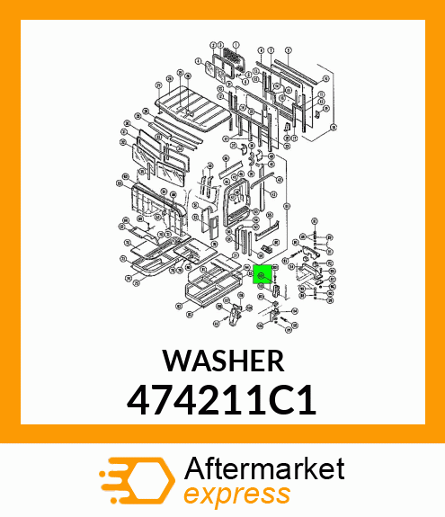 WASHER 474211C1