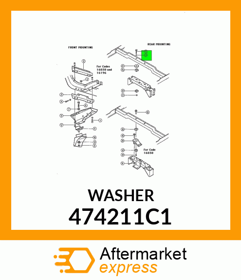 WASHER 474211C1