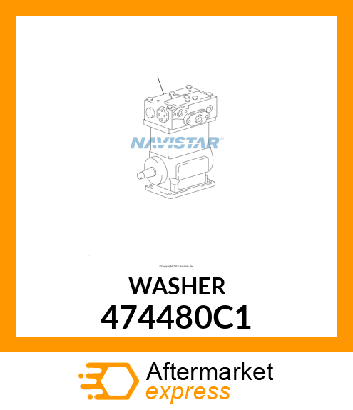 WASHER 474480C1