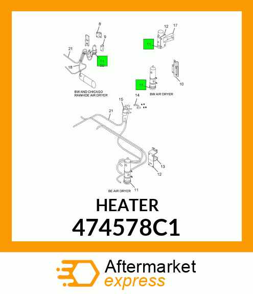 HEATER 474578C1