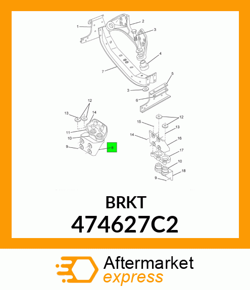 BRKT 474627C2