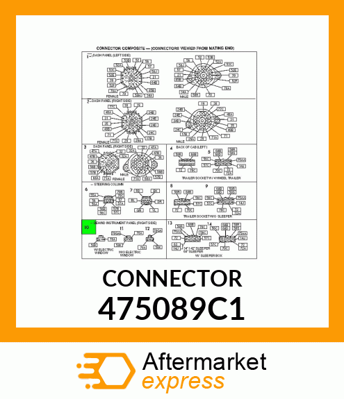 CONNECTOR 475089C1