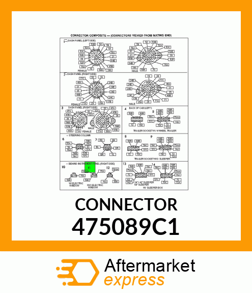 CONNECTOR 475089C1