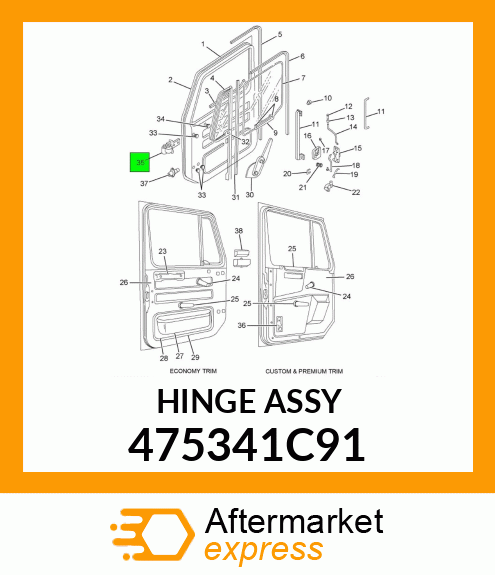 HINGE 475341C91