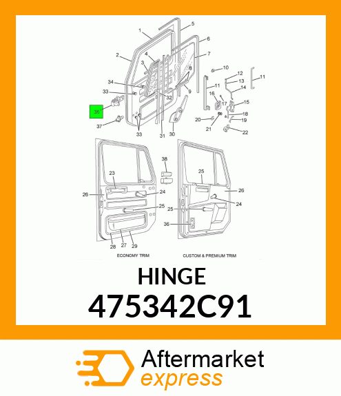 HINGE 475342C91