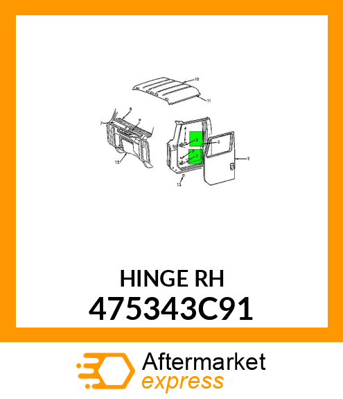 HINGERH 475343C91