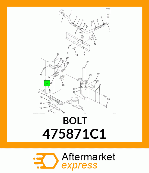 BOLT 475871C1