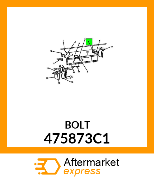 BOLT 475873C1