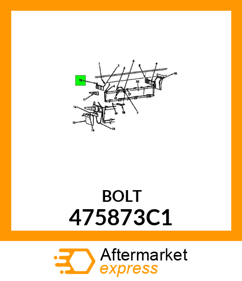 BOLT 475873C1