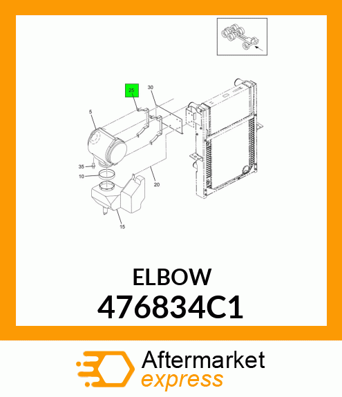 ELBOW 476834C1