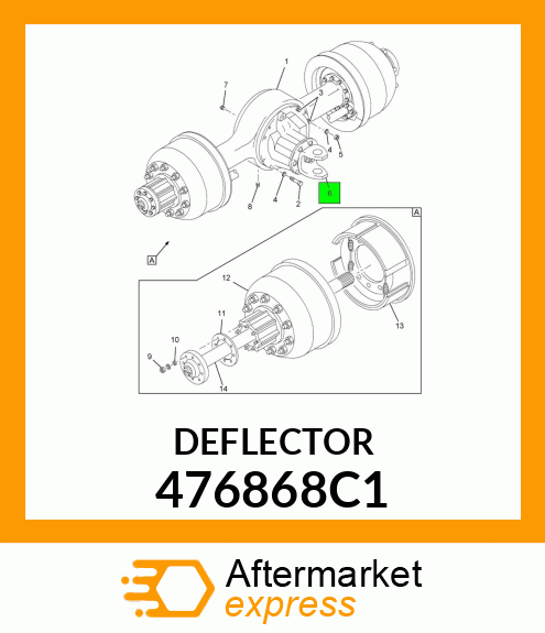 DEFLECTOR 476868C1