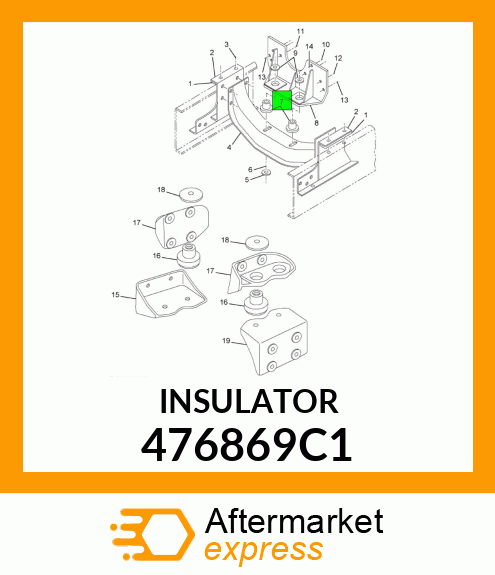 INSULATOR 476869C1