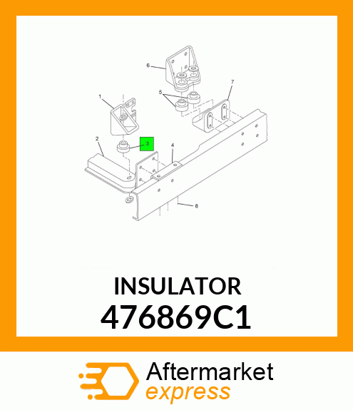 INSULATOR 476869C1