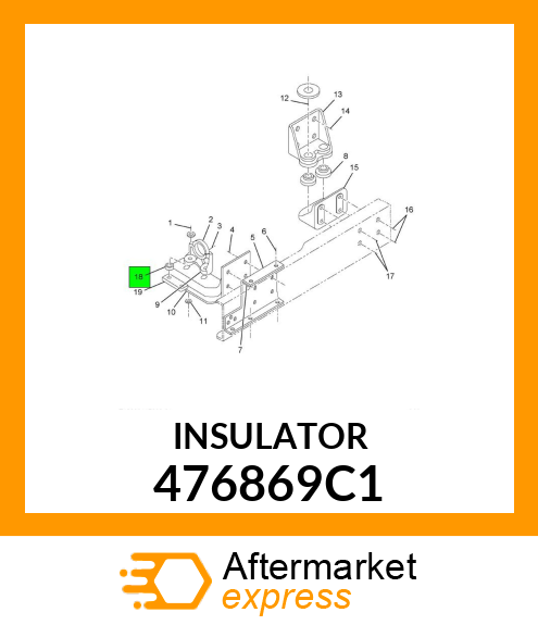 INSULATOR 476869C1